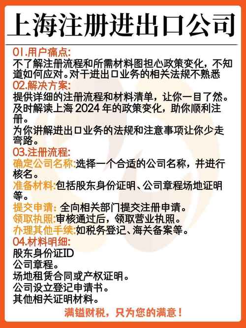 上海进出口公司注册资金及注册流程、相关政策规定全介绍