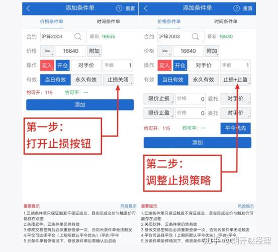 期货交易中如何设置条件下单？这些关键要素要掌握